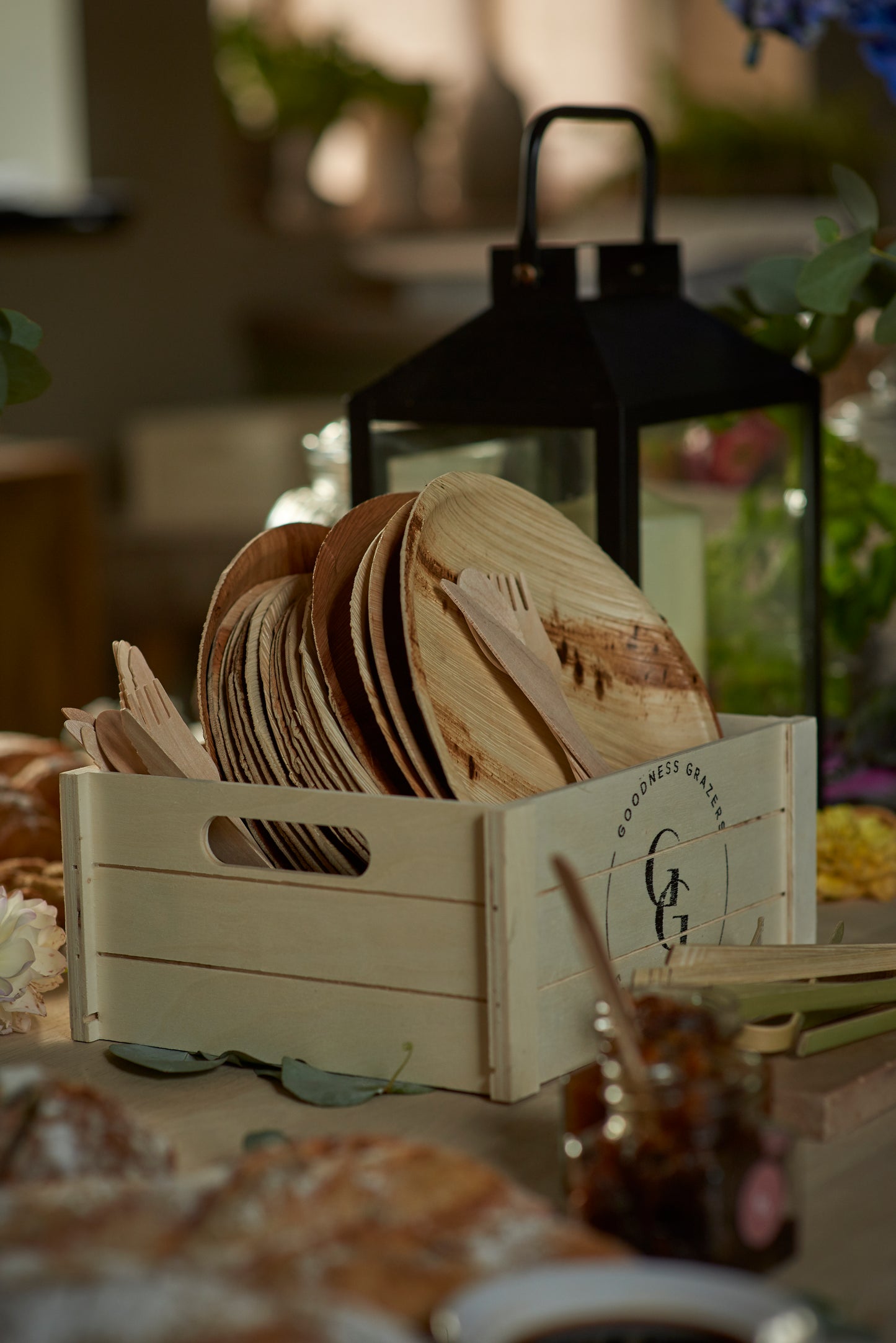 Compostable Palm Leaf Plate