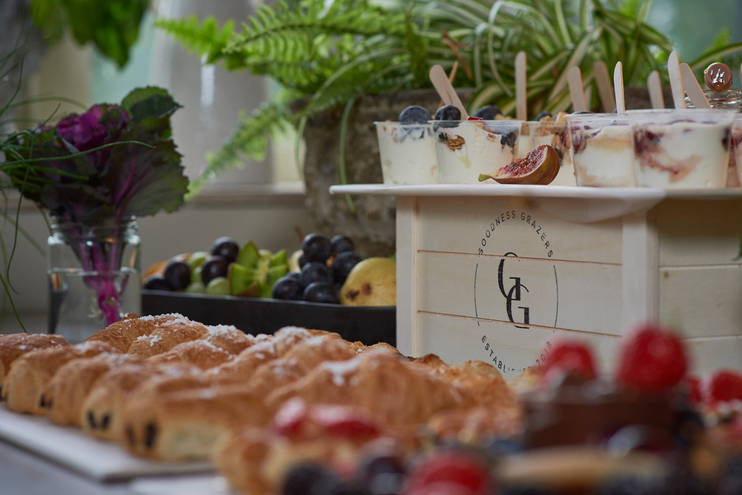 Breakfast & Brunch Grazing Table Bundle for 40